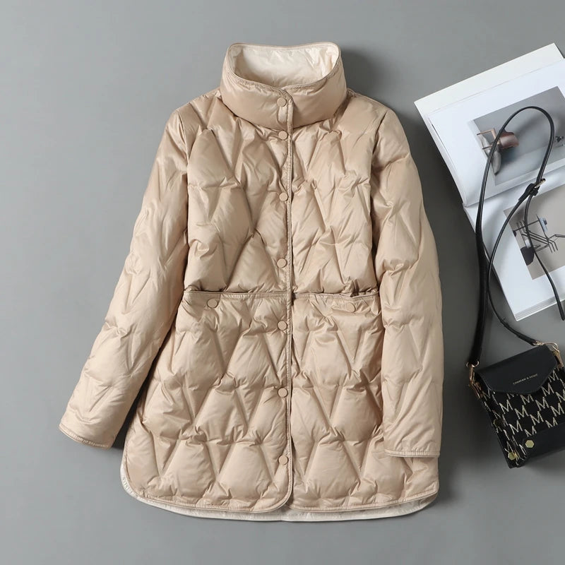 Chic und Stil | Quilted Down Jacket
