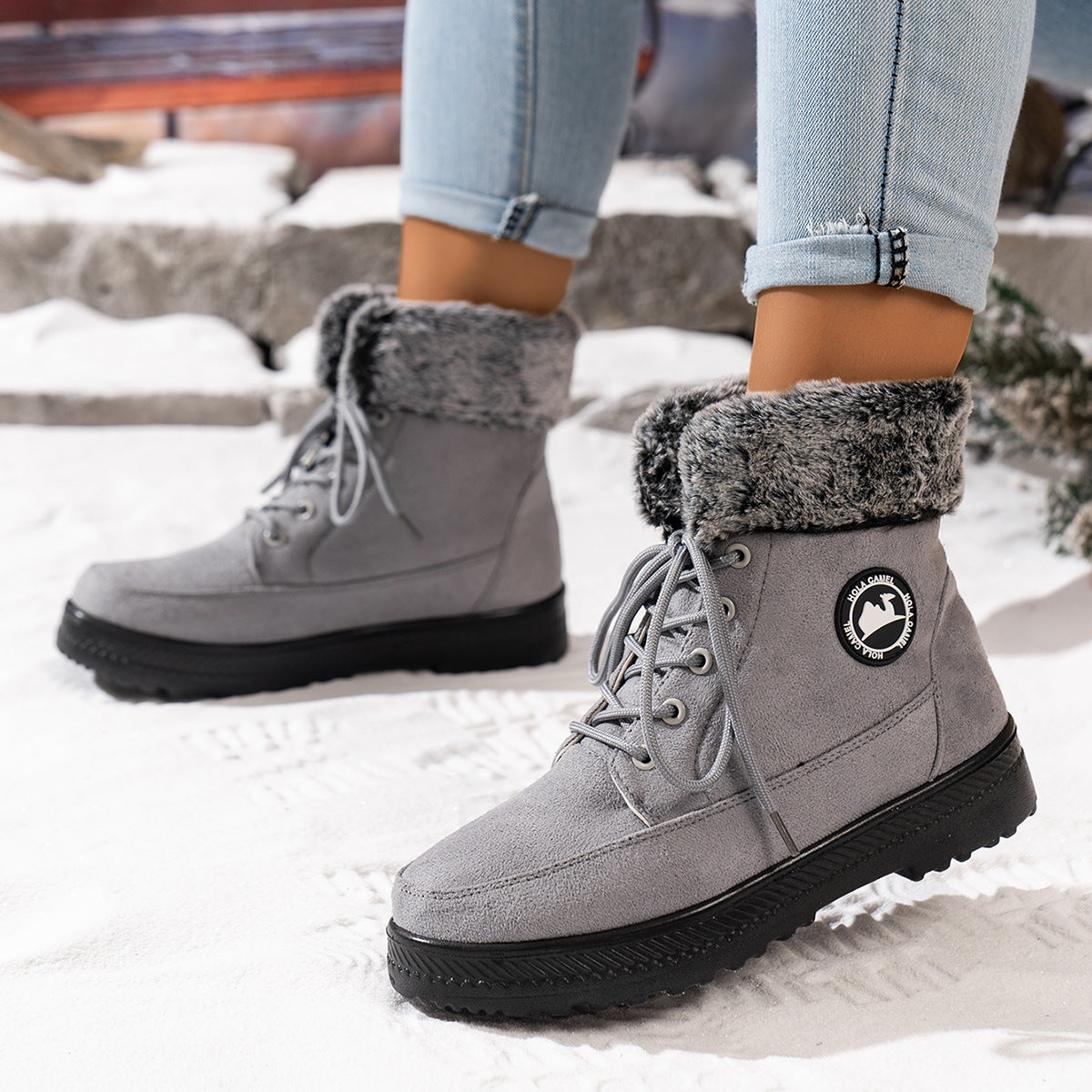 Bottes d'hiver isolées pour femmes Chic und Stil