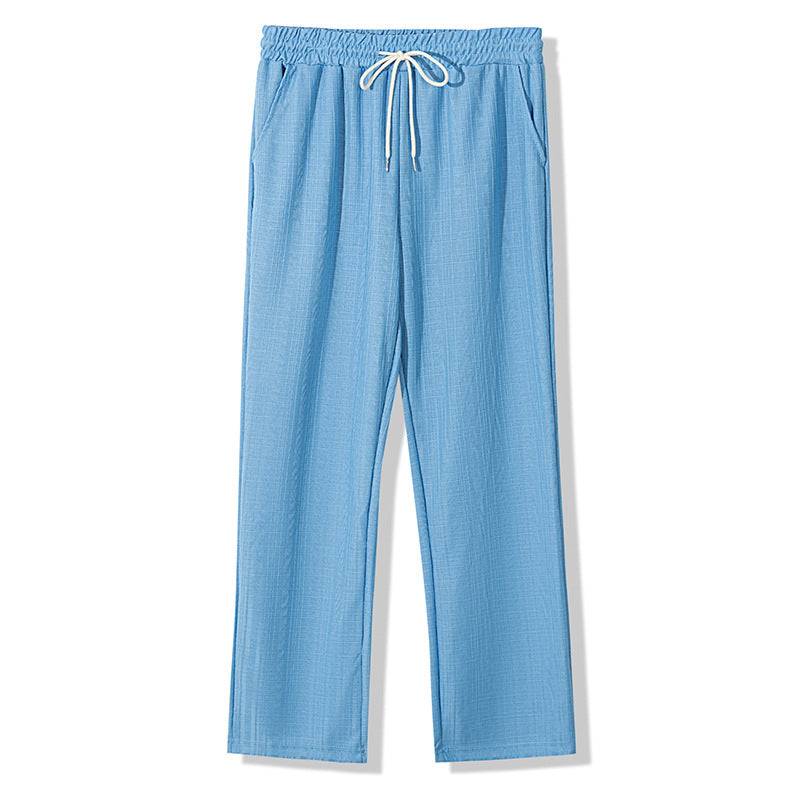 Pantalons de loisirs confortables pour hommes avec taille élastique et poches latérales pratiques Chic und Stil