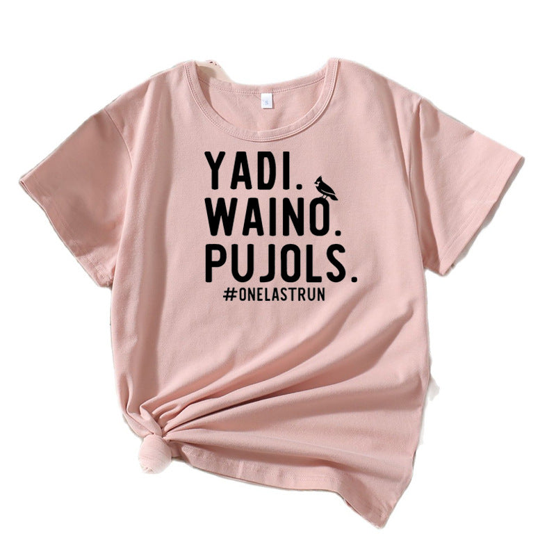 T-shirt graphique de loisirs pour femmes Chic und Stil