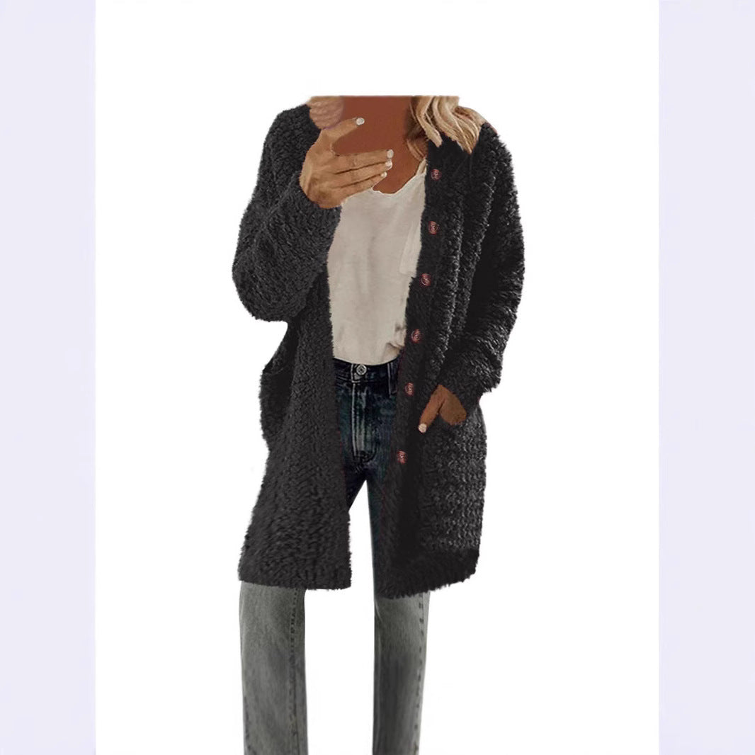 Dames Pull Cardigan Chic und Stil