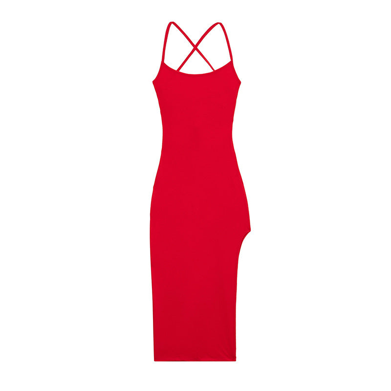 Chic and Stylish Women's Asymmetrical Bodycon Maxi Dress