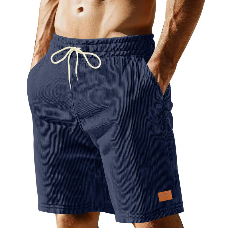 Pantalons de loisirs décontractés pour hommes avec taille élastique et poches latérales pratiques Chic und Stil
