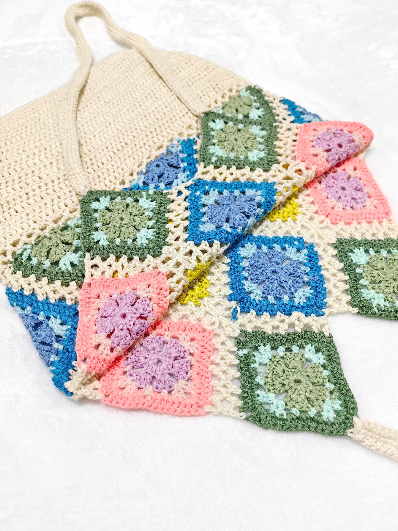 Sacs à main bohémiens en crochet pour femmes Chic und Stil