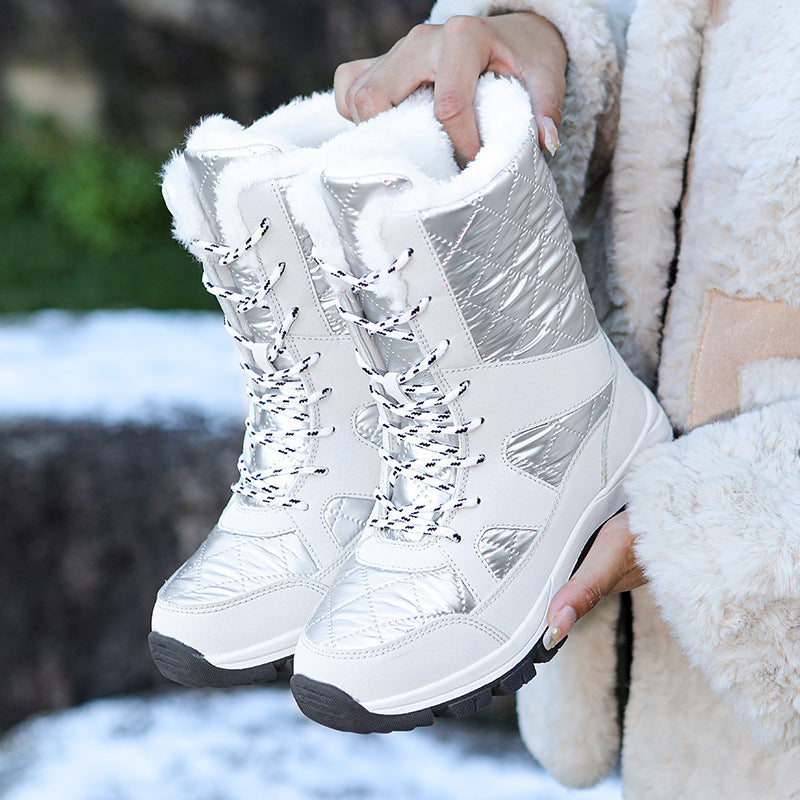 Bottes d'hiver pour femmes avec doublure isolante et semelle antidérapante Chic und Stil 1759510592