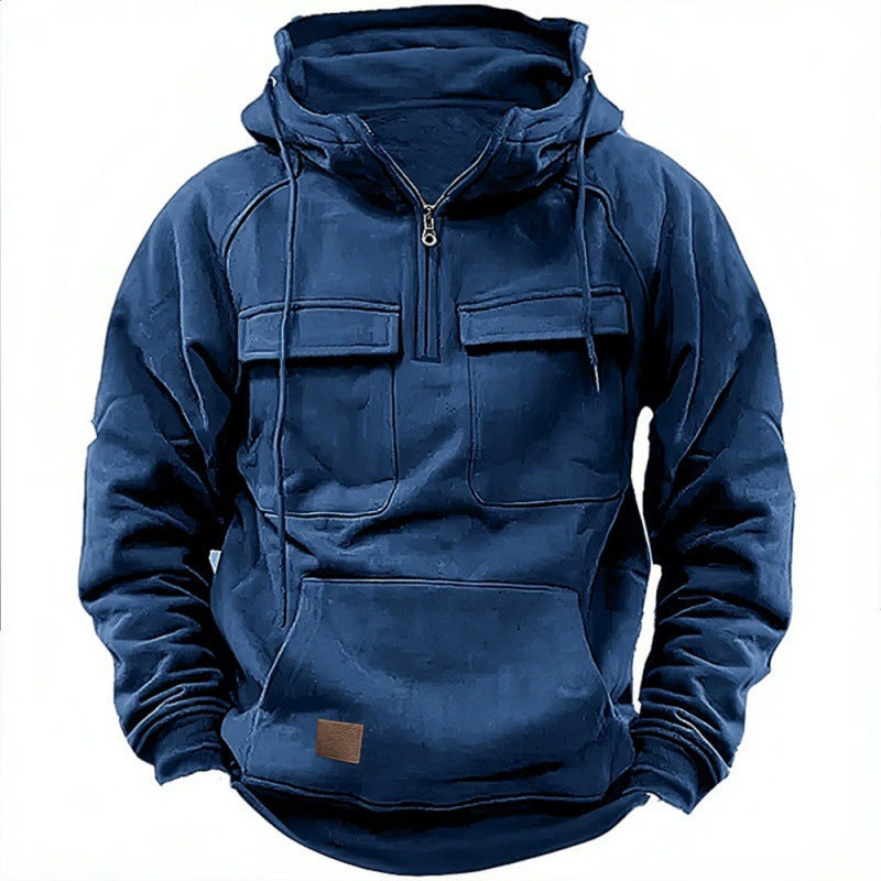 Veste à capuche pratique et chaude pour hommes avec poches Chic und Stil