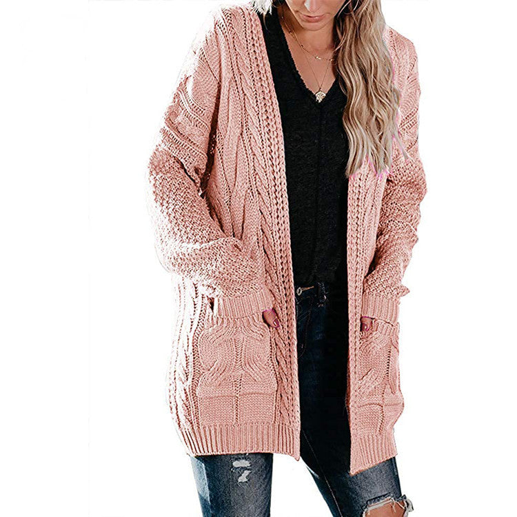 Veste en tricot femme avec poches et coupe décontractée Chic und Stil
