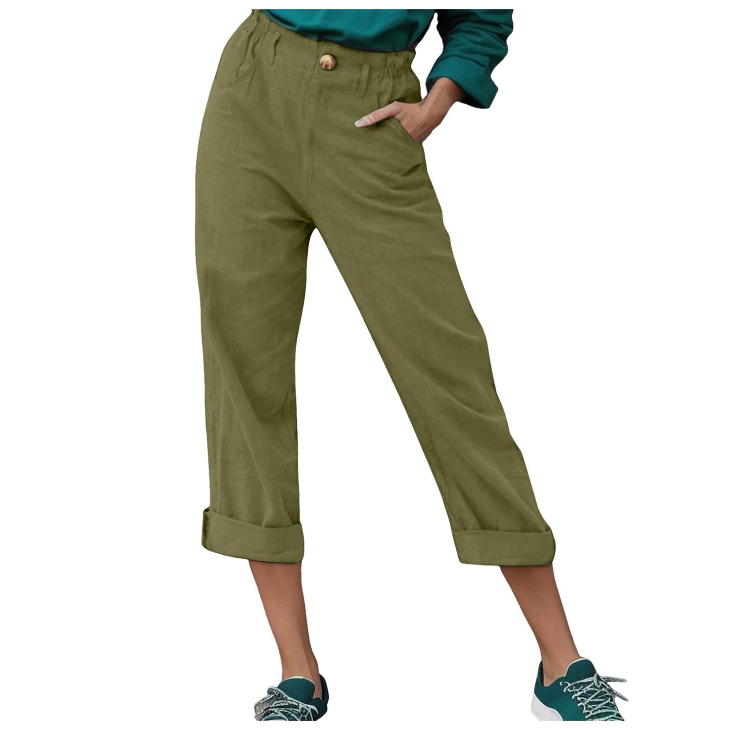 Pantalon court décontracté pour dames Chic und Stil