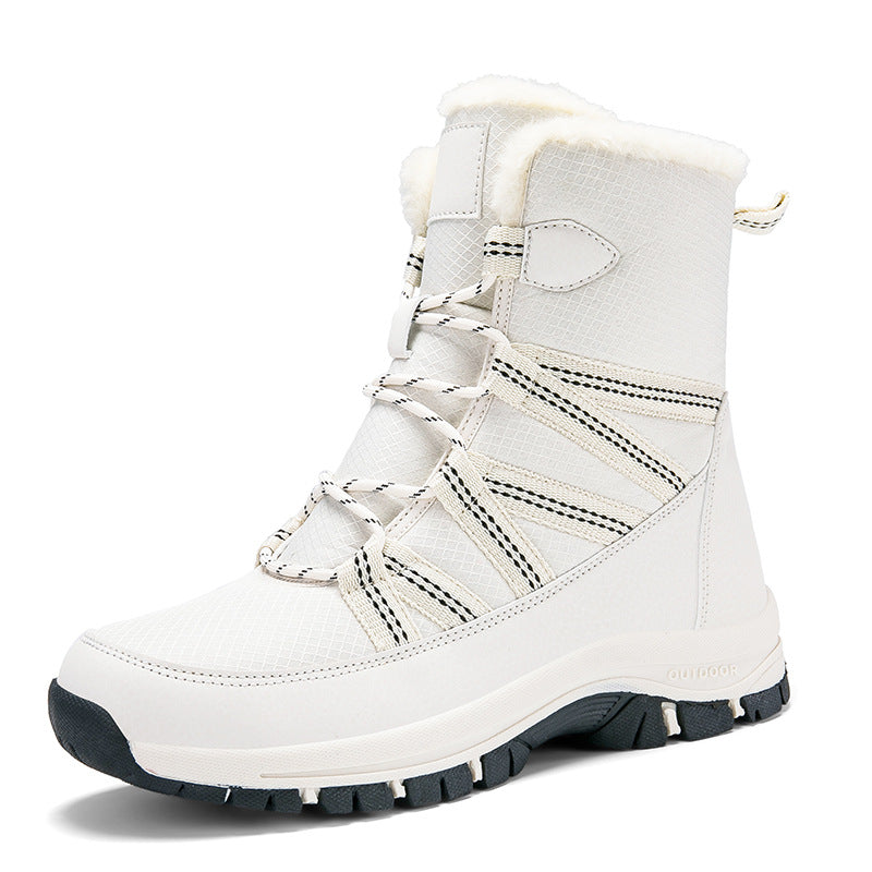 Bottes d'hiver isolées pour femmes avec semelle antidérapante et matériau supérieur respirant Chic und Stil