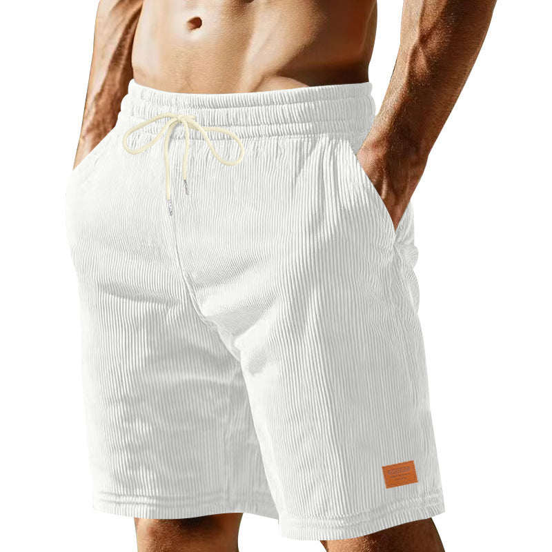 Pantalons de loisirs décontractés pour hommes avec taille élastique et poches latérales pratiques Chic und Stil