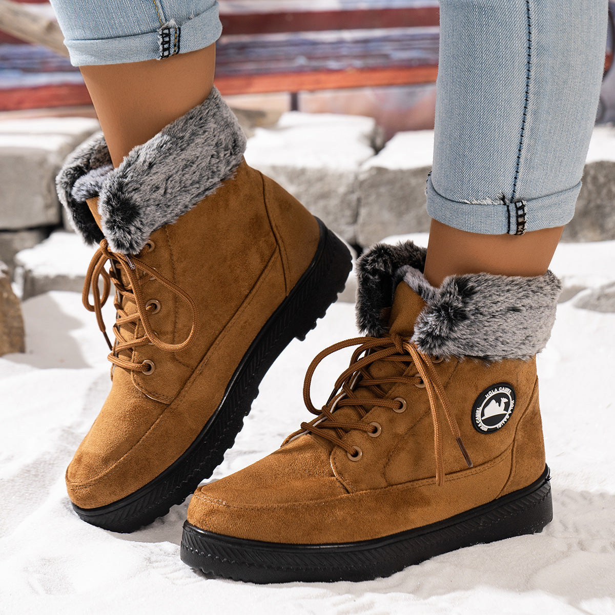 Bottes d'hiver isolées pour femmes Chic und Stil