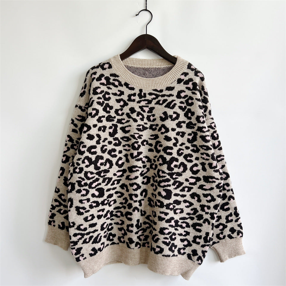 Pull féminin décontracté avec motif animalier Chic und Stil