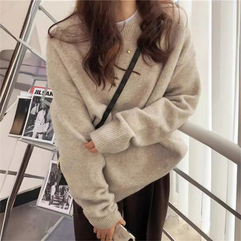 Pull décontracté pour femmes en style surdimensionné Chic und Stil
