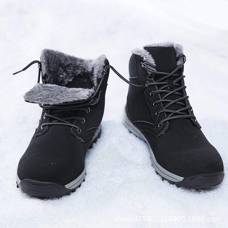 Bottes d'hiver isolées thermiquement pour femmes avec semelle antidérapante et doublure douillette Chic und Stil