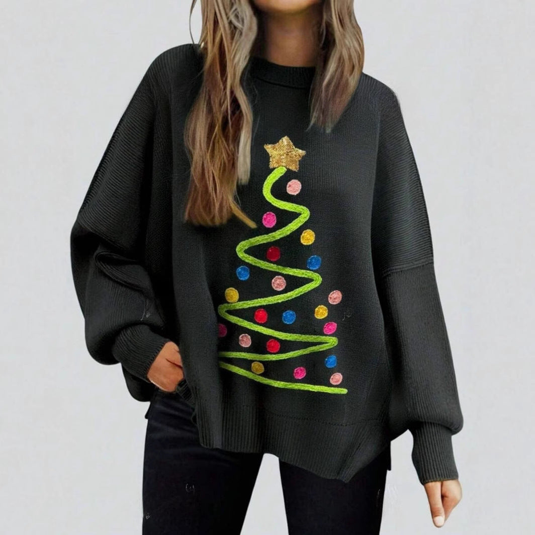 Pull en tricot décontracté Chic und Stil pour femmes