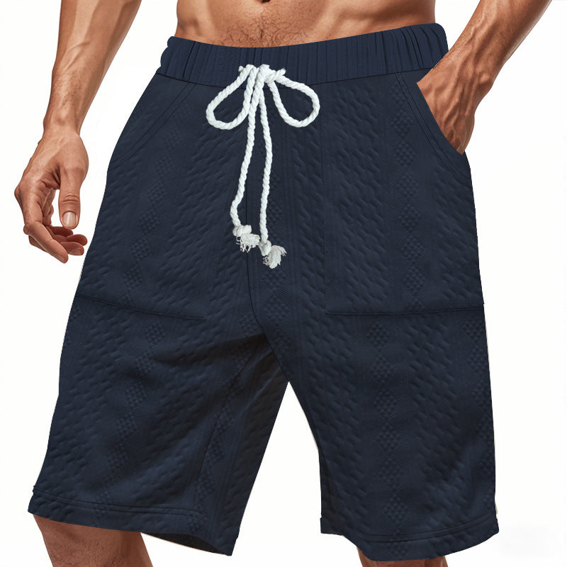Shorts de bain sportifs pour hommes avec taille élastique et cordon de serrage Chic und Stil