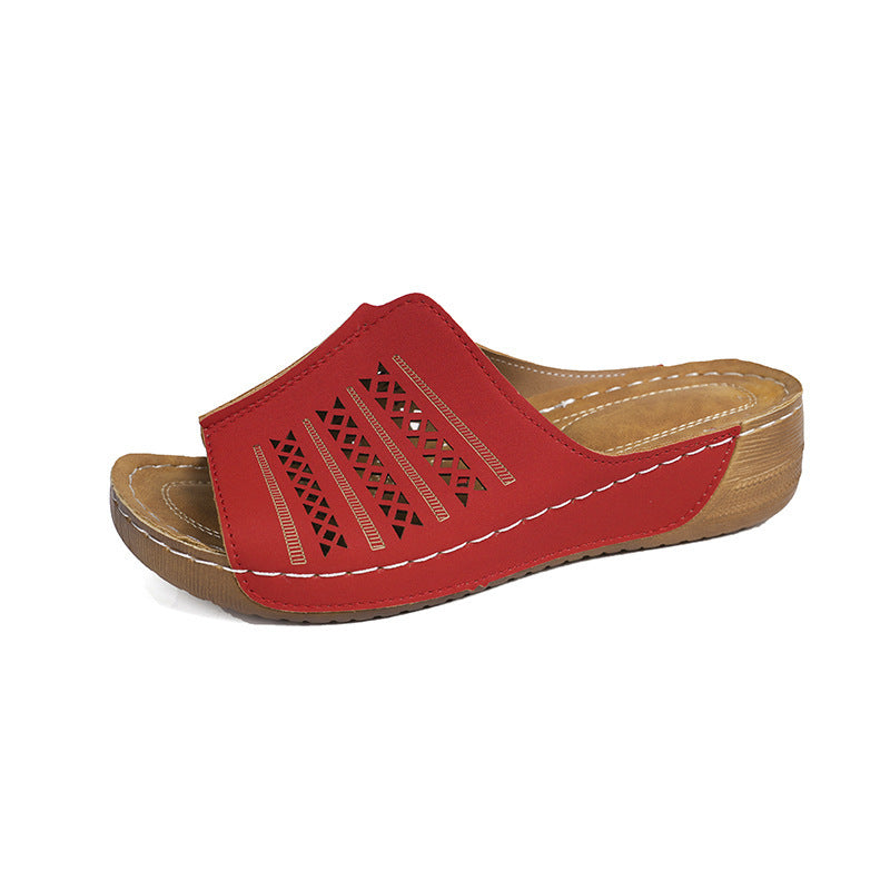 Stylish femmes-casual-slidesandales Chic und Stil