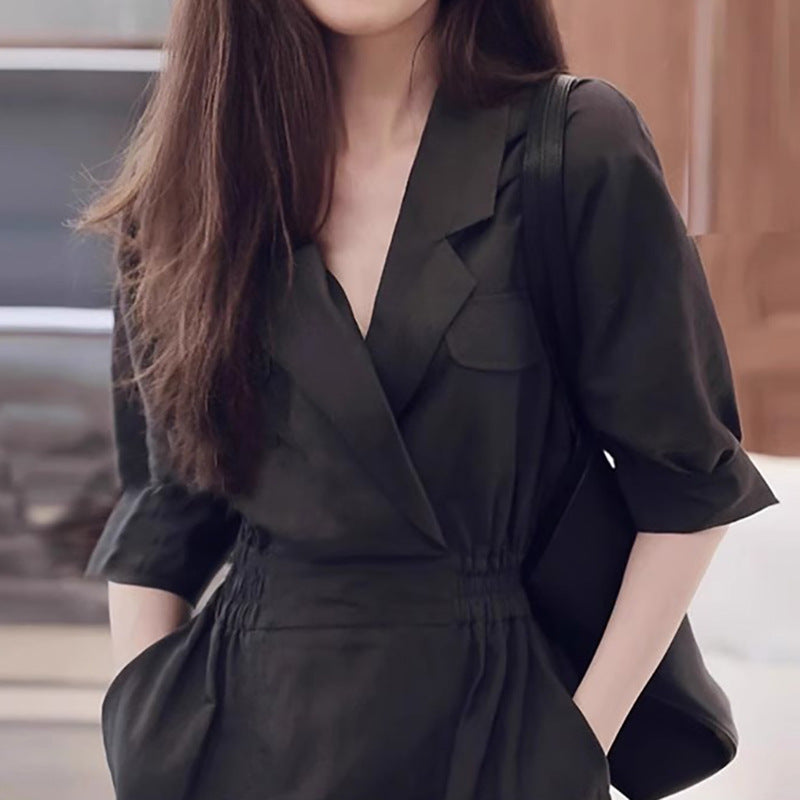 Robe midi utilitaire élégante pour femmes Chic und Stil