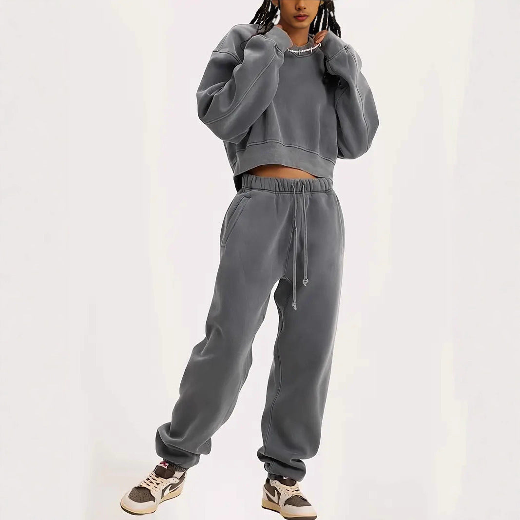 Pull-over sweat décontracté oversized pour dames avec une coupe décontractée Chic und Stil