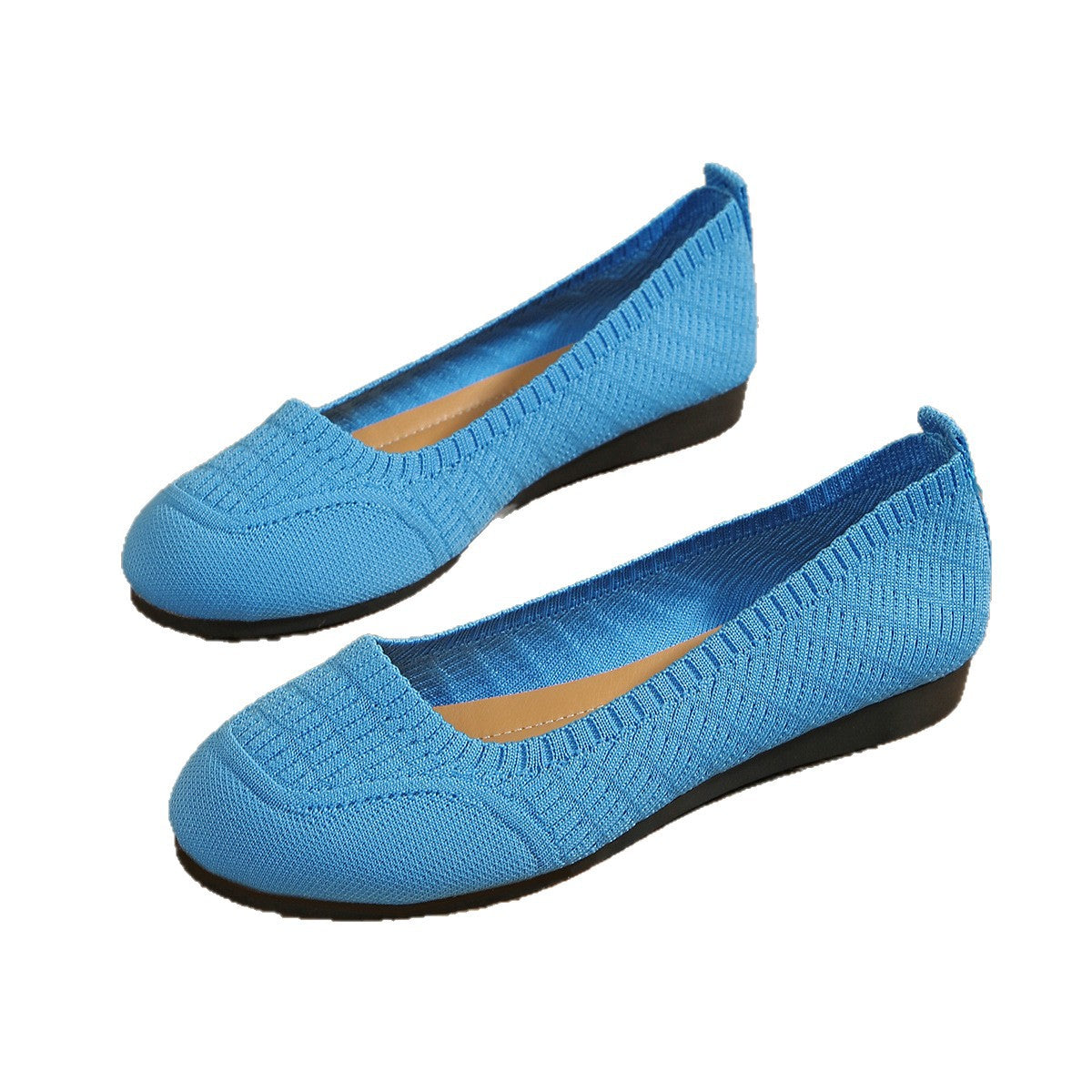 Dames Ballerines en tricot légères Chic und Stil