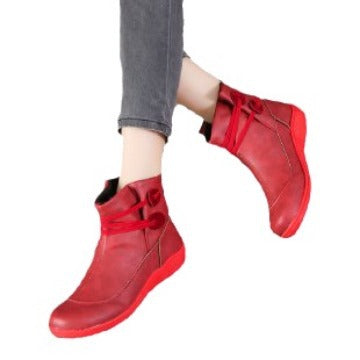 Bottes d'hiver tendance pour femmes avec un laçage pratique et une semelle antidérapante Chic und Stil