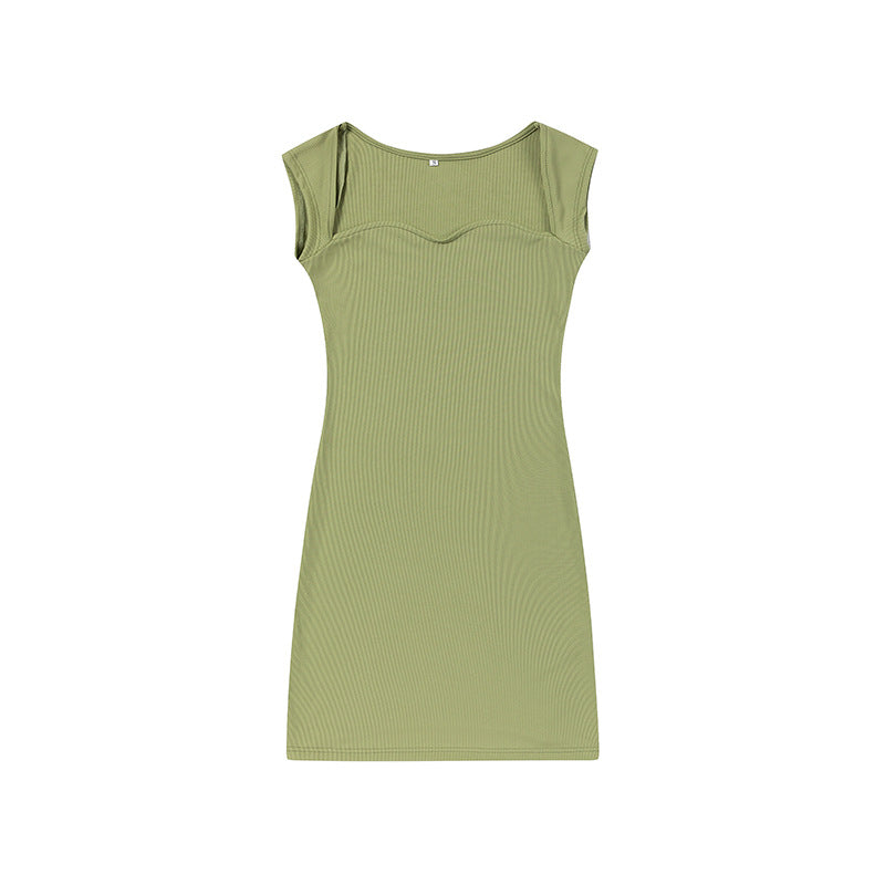 Robe Mini Ajustée à Côtes Chic und Stil