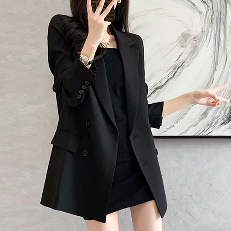 Veste oversize à double boutonnage pour femmes Chic und Stil