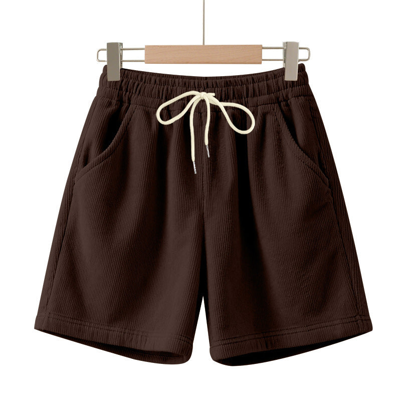 Pantalons décontractés pour hommes en tissu doux avec taille élastique et poches latérales pratiques Chic und Stil