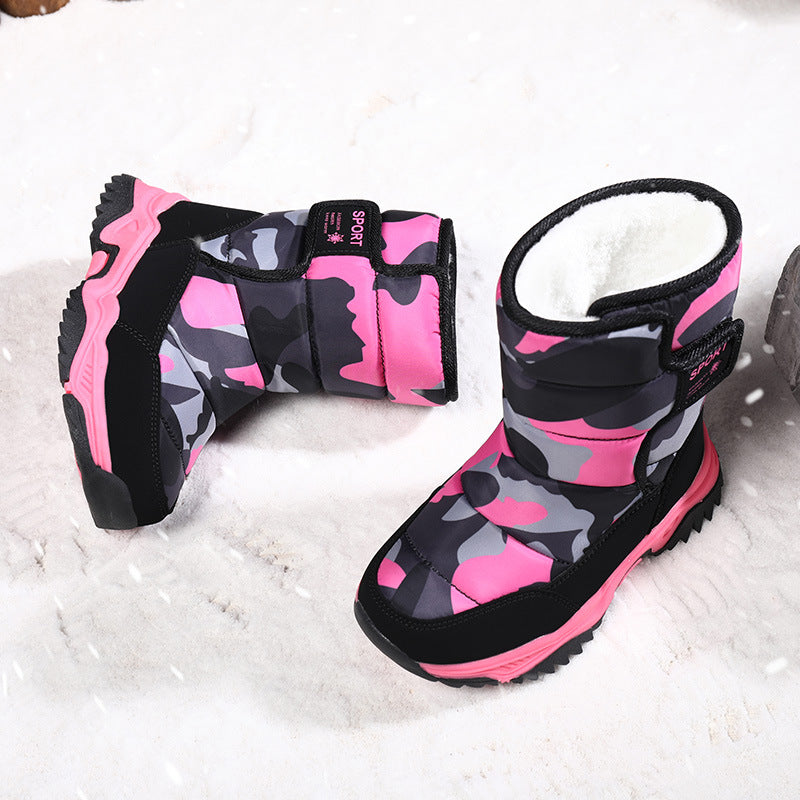 Bottes d'hiver chaudes et rembourrées pour femmes Chic und Stil