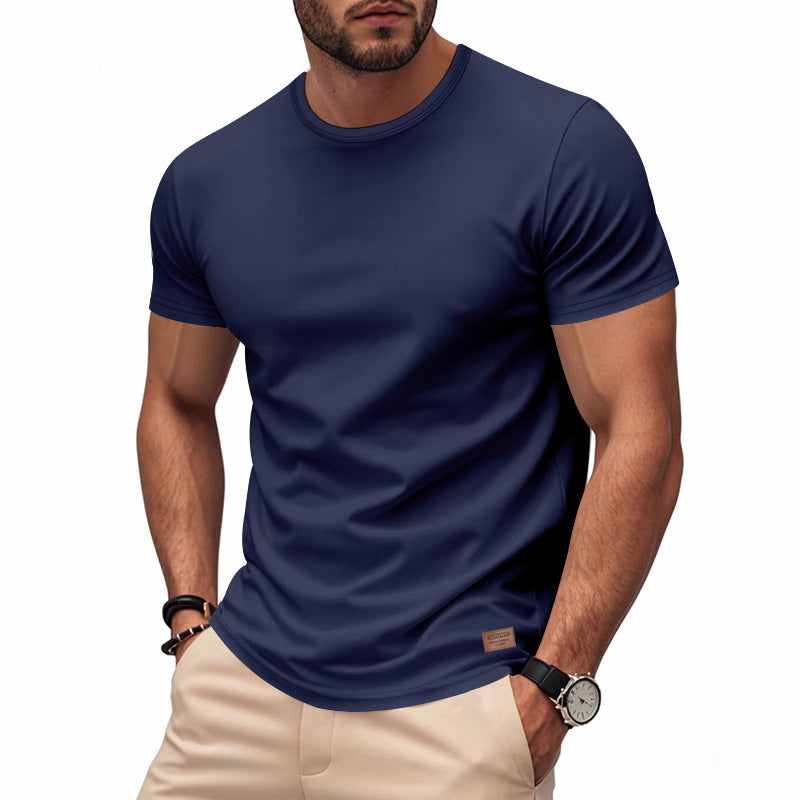 T-shirt de sport respirant pour hommes avec une technologie d'évacuation de l'humidité Chic und Stil