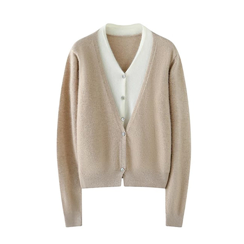 Cardigan doux en tricot pour femmes Chic und Stil