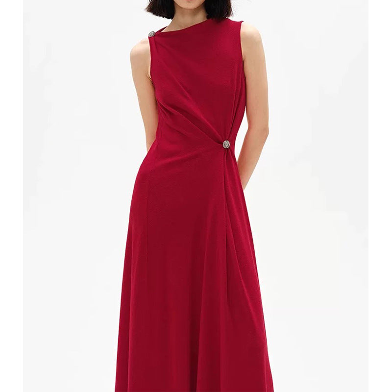 Robe maxi asymétrique élégante pour femmes Chic und Stil