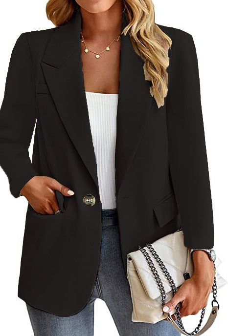 Blazer pour femmes avec poches à la mode et coupe élégante Chic und Stil