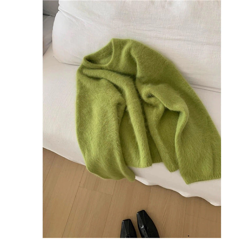 Pull en tricot surdimensionné luxueux pour femmes Chic und Stil