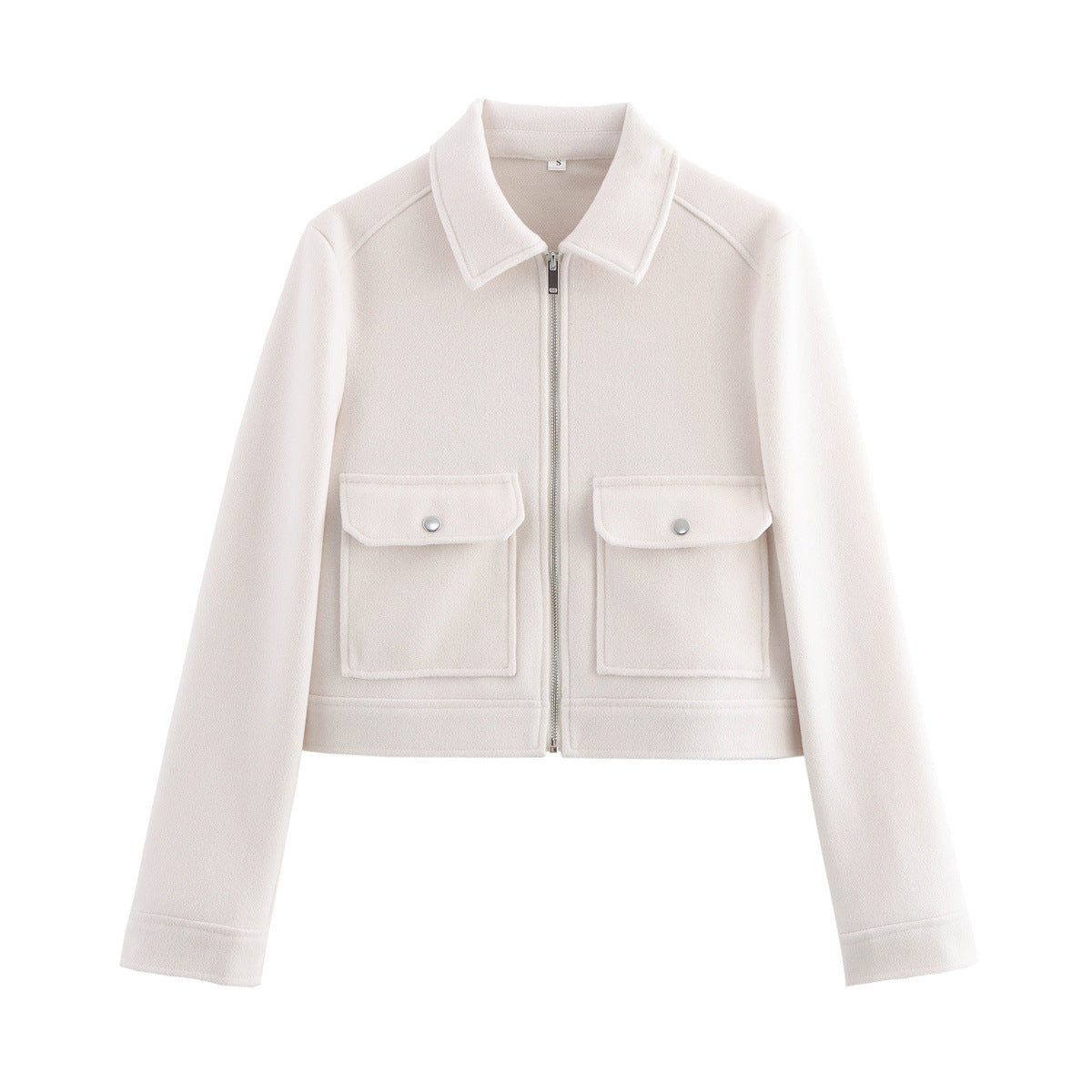 Dames cropped Utility-Jacket Chic und Stil