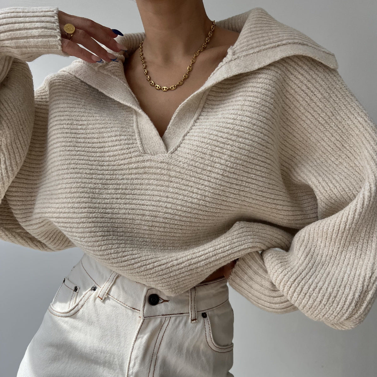 Pull décontracté pour femmes Chic und Stil