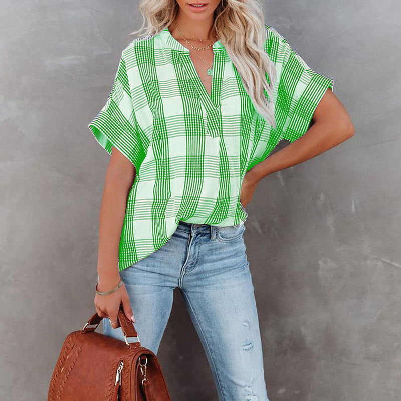 Chemise boutonnée surdimensionnée pour femmes Chic und Stil