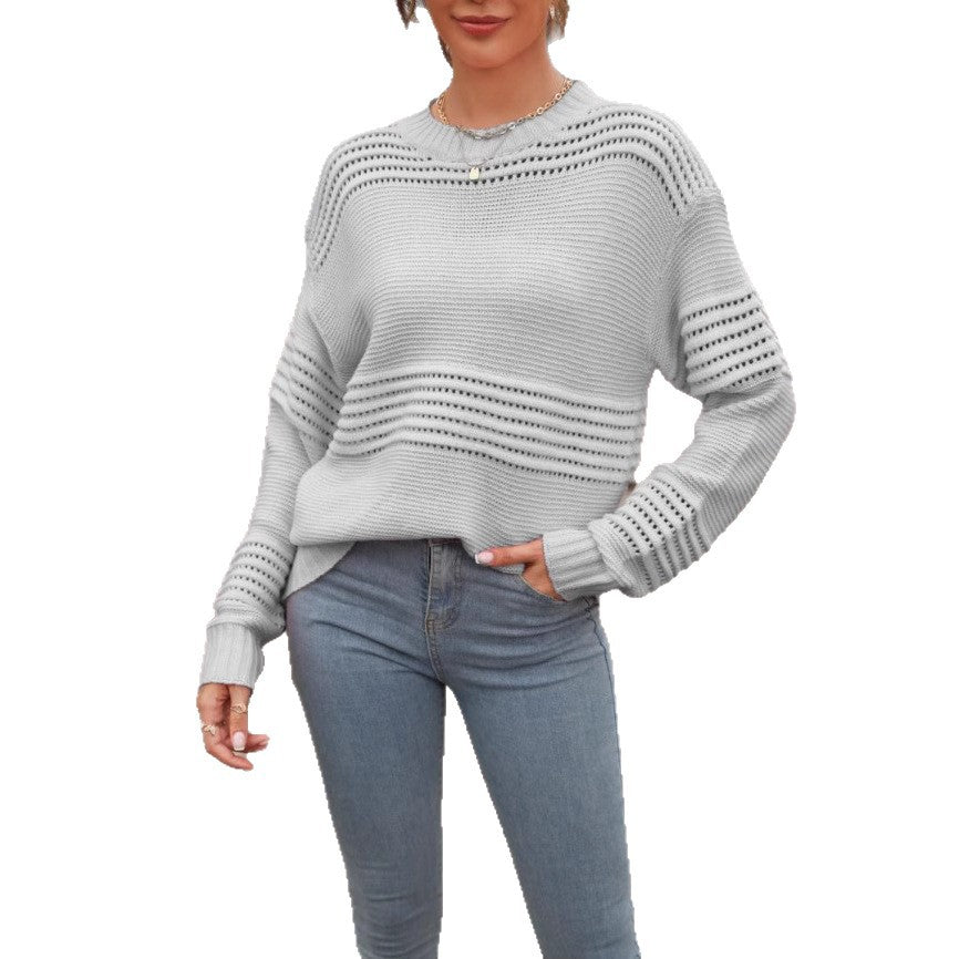 Pull-over en maille fine pour dames avec une texture aérienne Chic und Stil