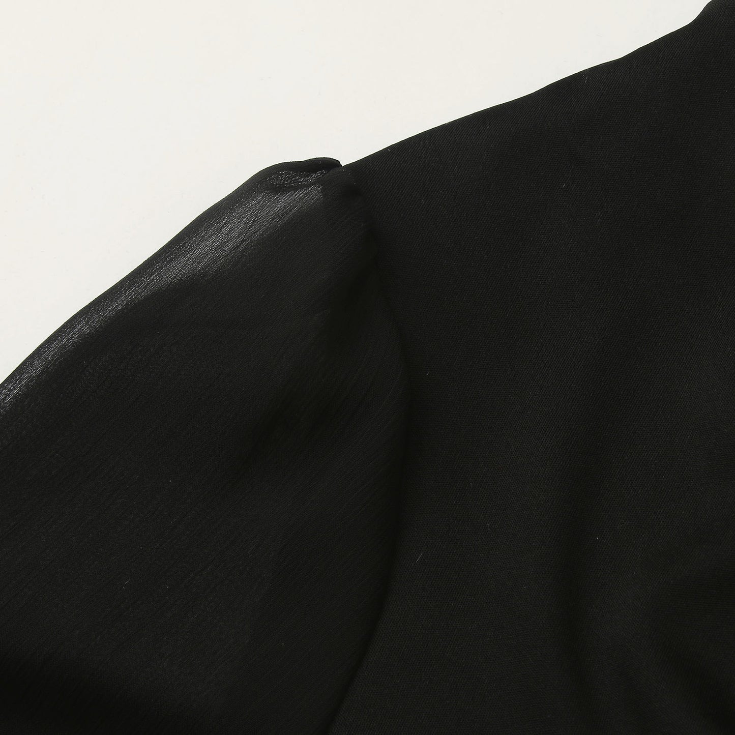 Robe mini à manches scintillantes Chic und Stil