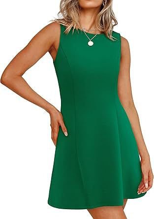 Robe sans manches A-line pour femmes avec coupe intemporelle Chic und Stil