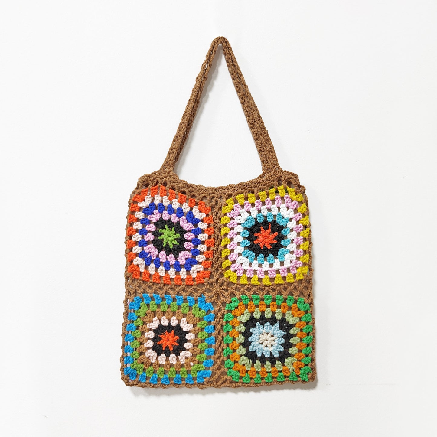 Sac fourre-tout en crochet fait à la main pour femmes Chic und Stil