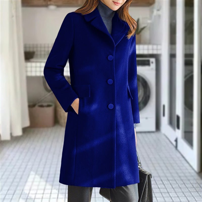 Ladies classic wool coat Chic and Style