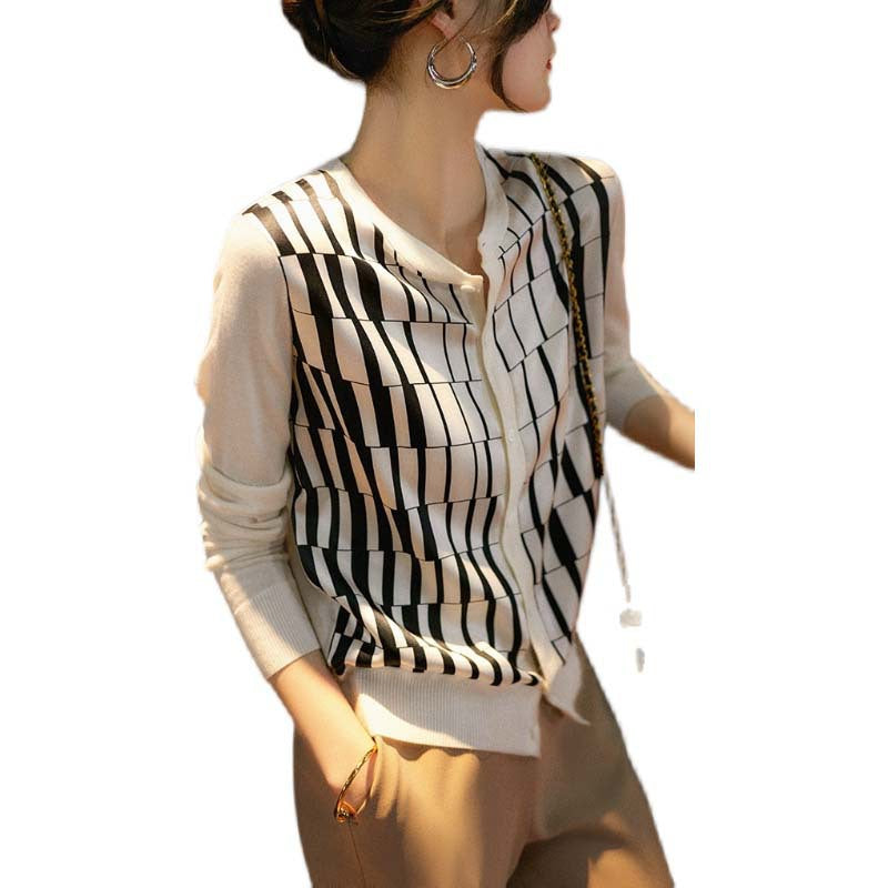 Cardigan à boutons pour femmes Chic und Stil
