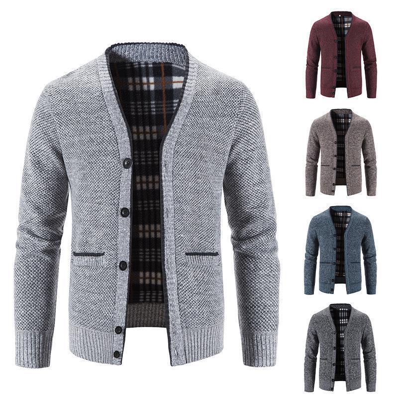 Veste en tricot pour hommes avec design moderne et coupe classique Chic und Stil
