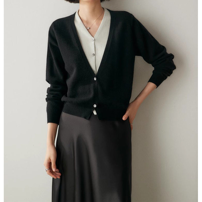 Cardigan doux en tricot pour femmes Chic und Stil