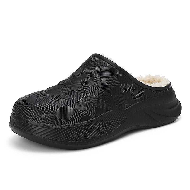 Ladies slippers with cozy sheepskin lining and non-slip sole Chic und Stil