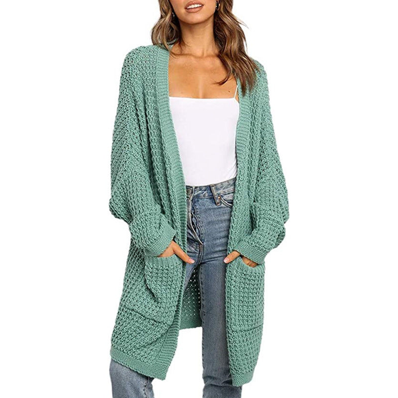 Cardigan tricot pour femmes avec coupe décontractée et poches Chic und Stil