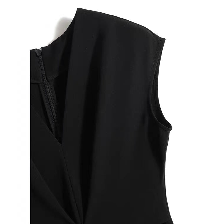 Robe midi sans manches sophistiquée pour femmes Chic und Stil