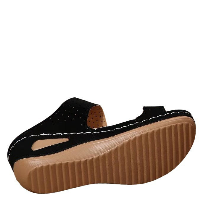 Sandales à lanières confortables pour femmes avec détails floraux Chic und Stil