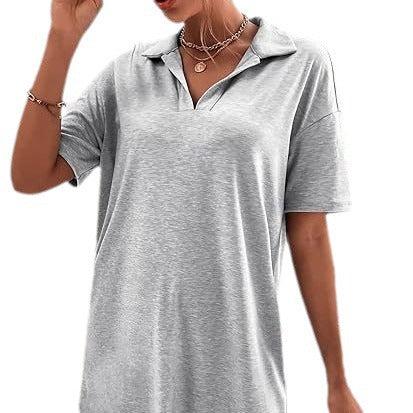 Robe Polo-Shirt pour Femmes Chic und Stil